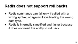 Redis basics | PDF