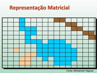 Fonte: Mohamed Yagoub
Representação Matricial
 