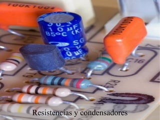 Electrónica aplicada

http://fpkanarias.blogspot.com [1]

Resistencias y condensadores

 
