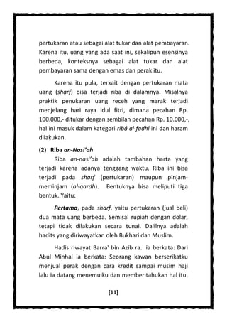 #02# riba dan jenis jenisnya | PDF