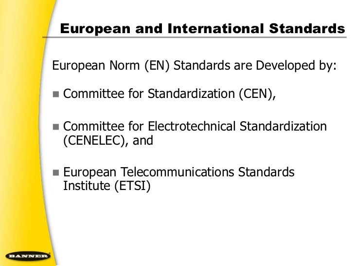 Machine Safety System Standard