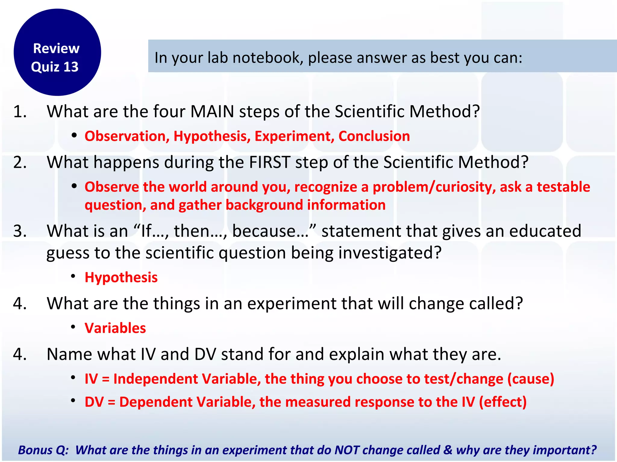 Science Inquiry 2 | PPT