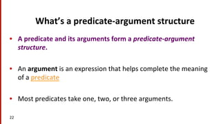 Semantic Role Labeling | PPT