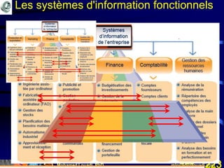 Mohamed Louadi, PhD mlouadi@louadi.com223223
Les systèmes d'information fonctionnels
 