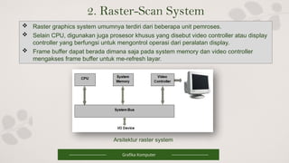 Sistem Grafika Komputer (Graphics System) | PPTX