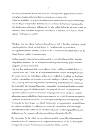 70 Jahre Frieden - Nie wieder Krieg?