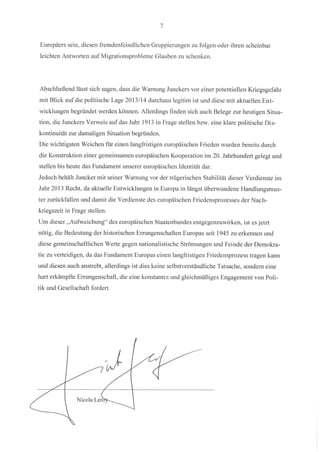 70 Jahre Frieden - Nie wieder Krieg?