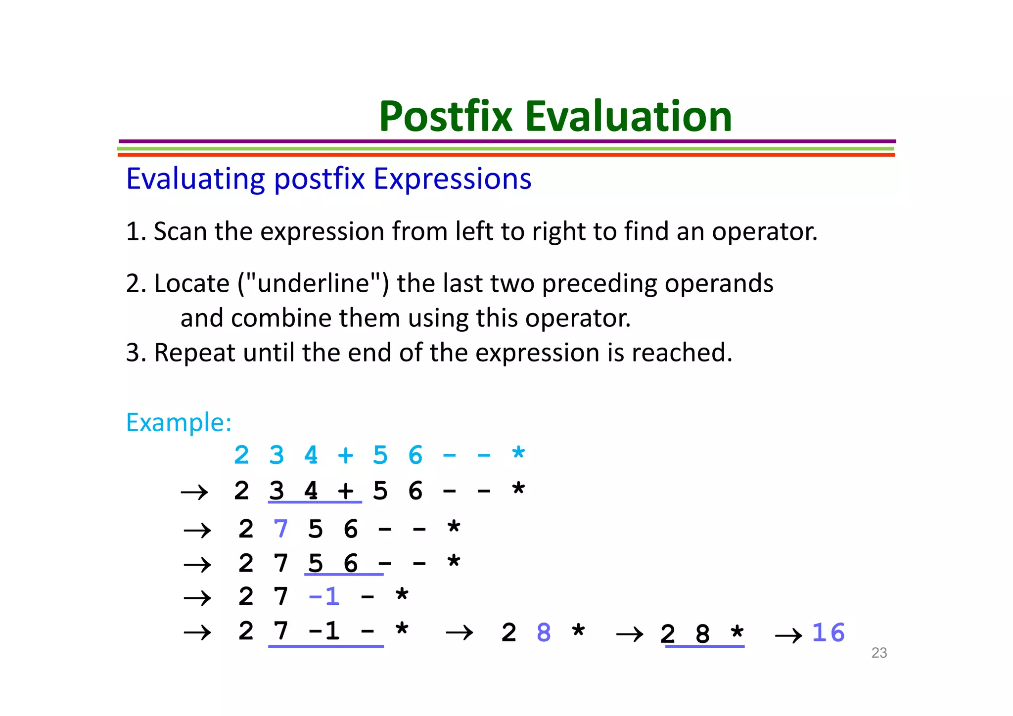Stack Algorithm | PPT