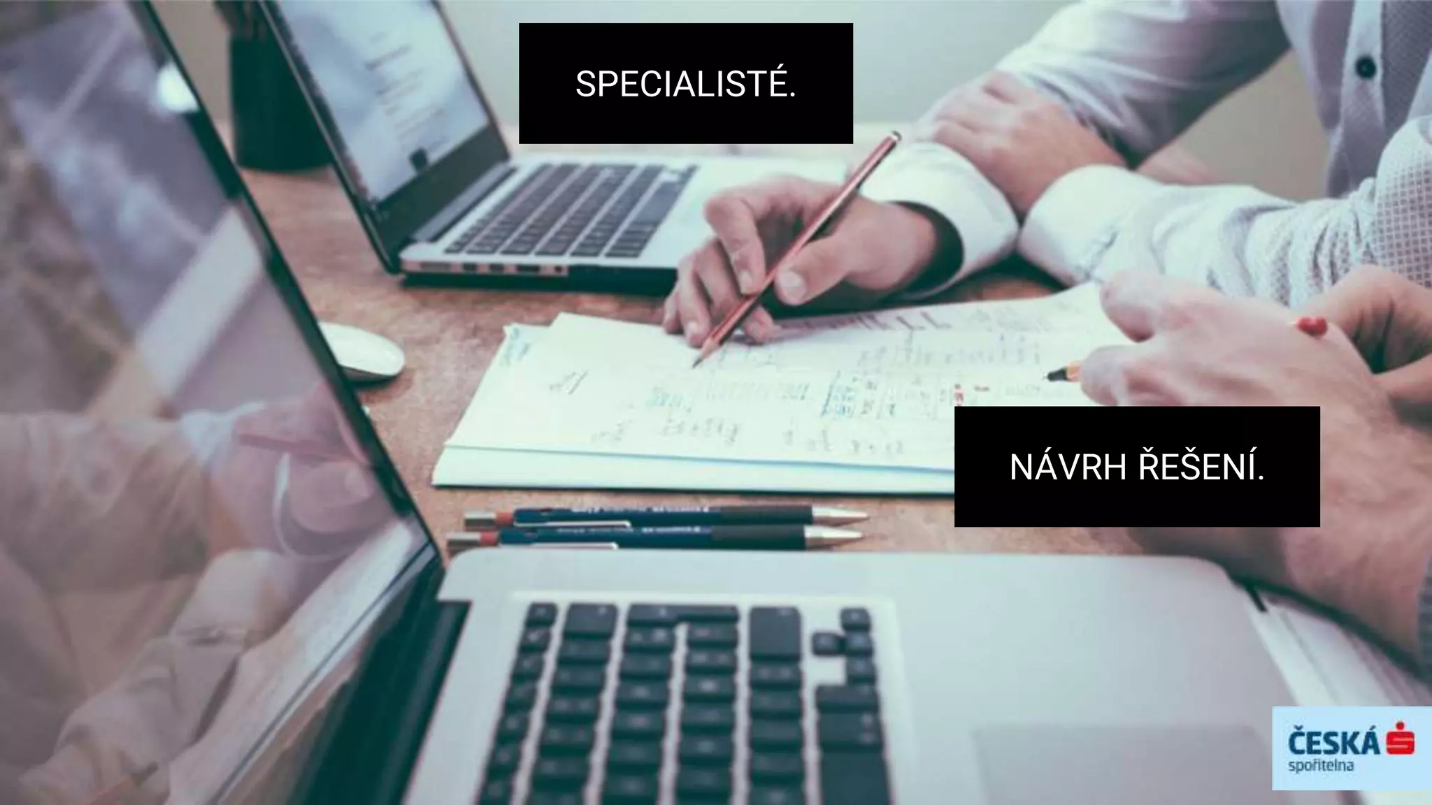 NÁVRH ŘEŠENÍ.
SPECIALISTÉ.
 