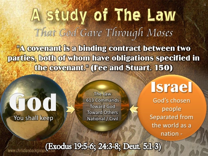 Study Of The Law Part 2 The 10 Commandments (13)