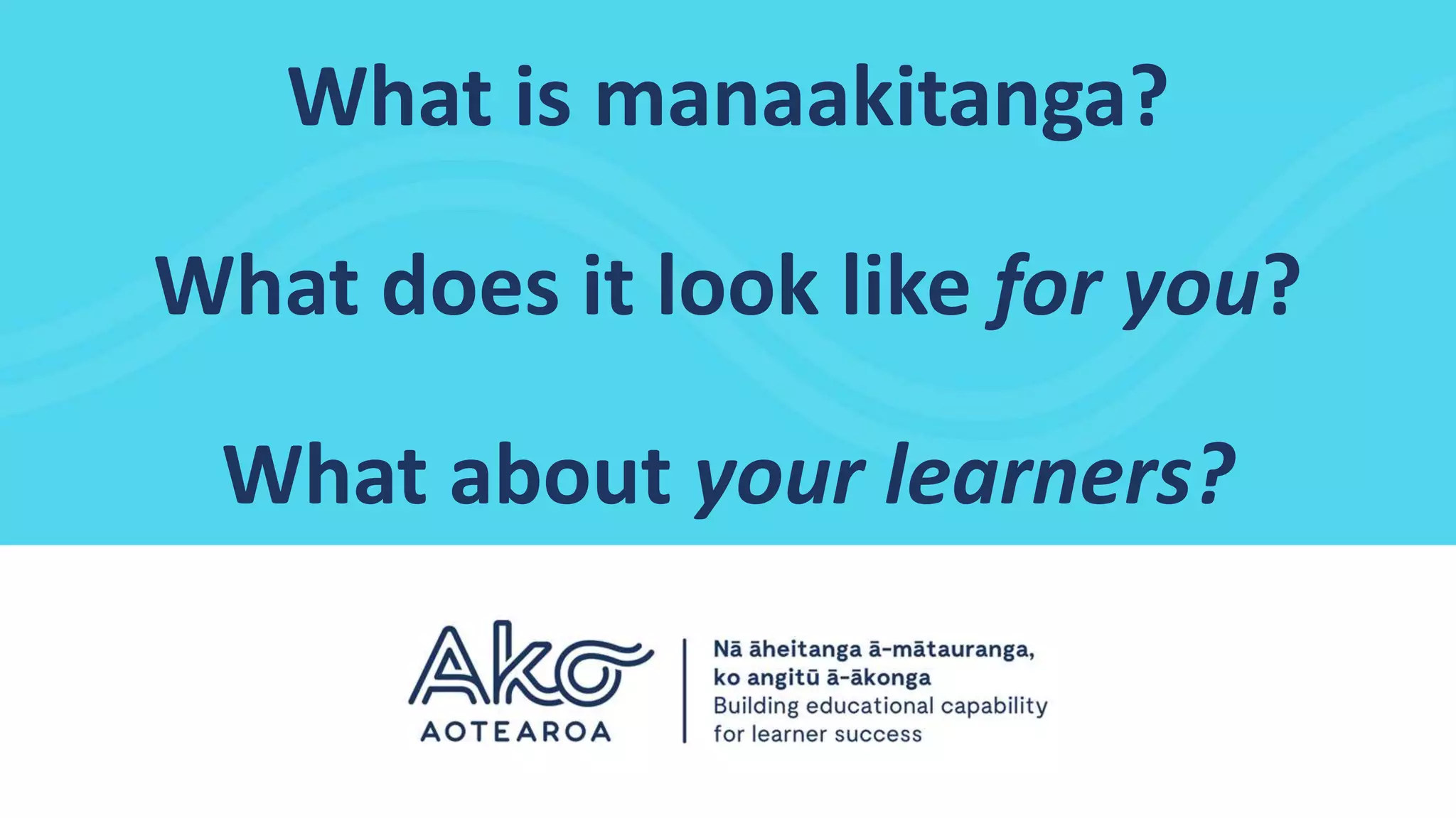 Manaakitanga - Unpacking Your Values | PPTX