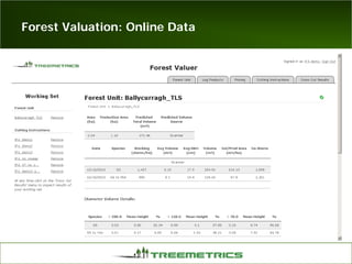 Forest Valuation: Online Data
 