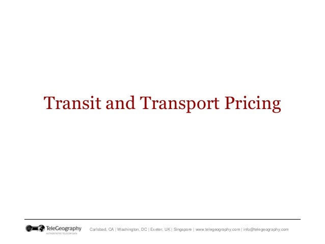 International Bandwidth and Pricing Trends in Sub-Sahara Africa  Slide 19
