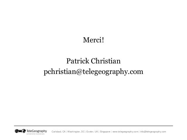 International Bandwidth and Pricing Trends in Sub-Sahara Africa  Slide 28