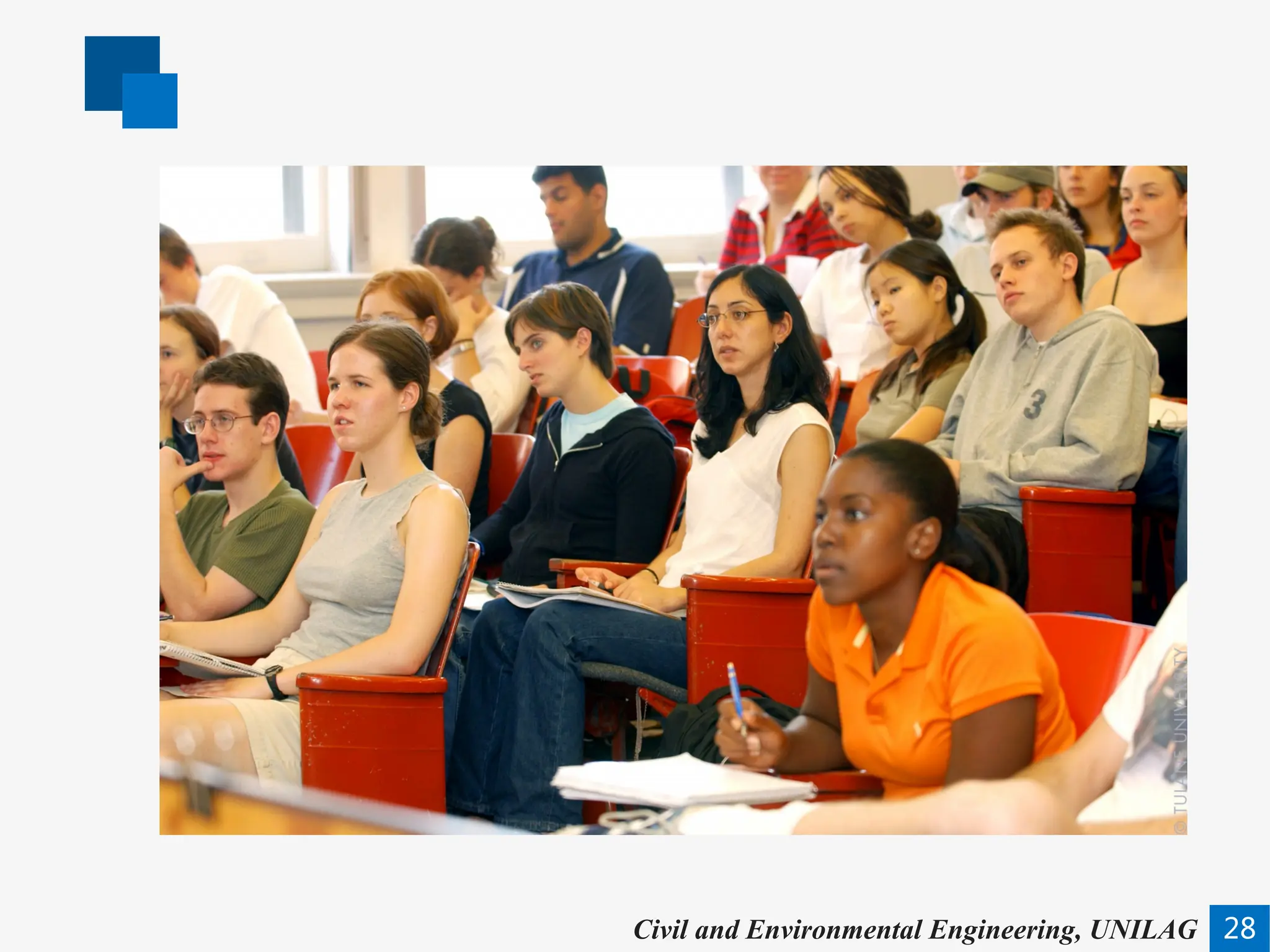 28
四个
重要思想
Civil and Environmental Engineering, UNILAG
 