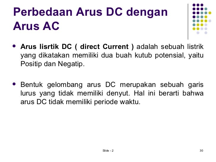 Perbedaan Arus Listrik Ac Dan Dc Terkait Perbedaan