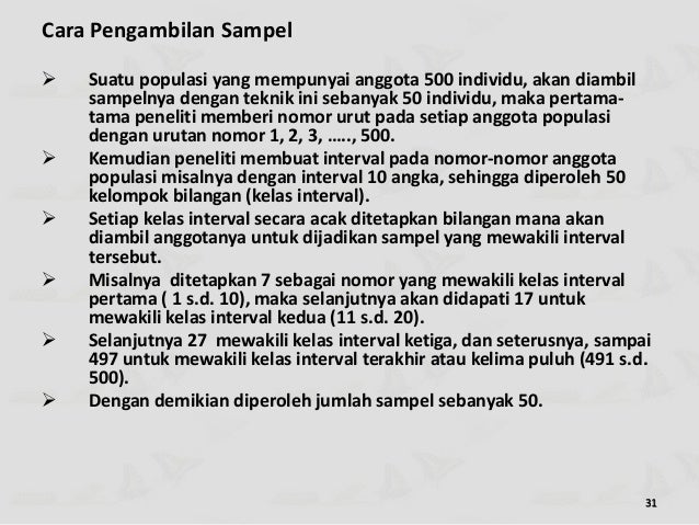 02 Teori Penarikan Contoh