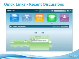 Quick Links – Recent Discussions
 