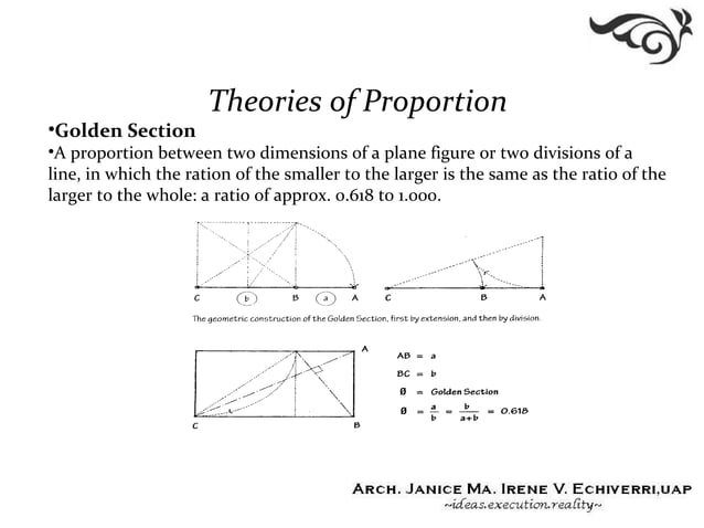 02 theories of proportion | PPT