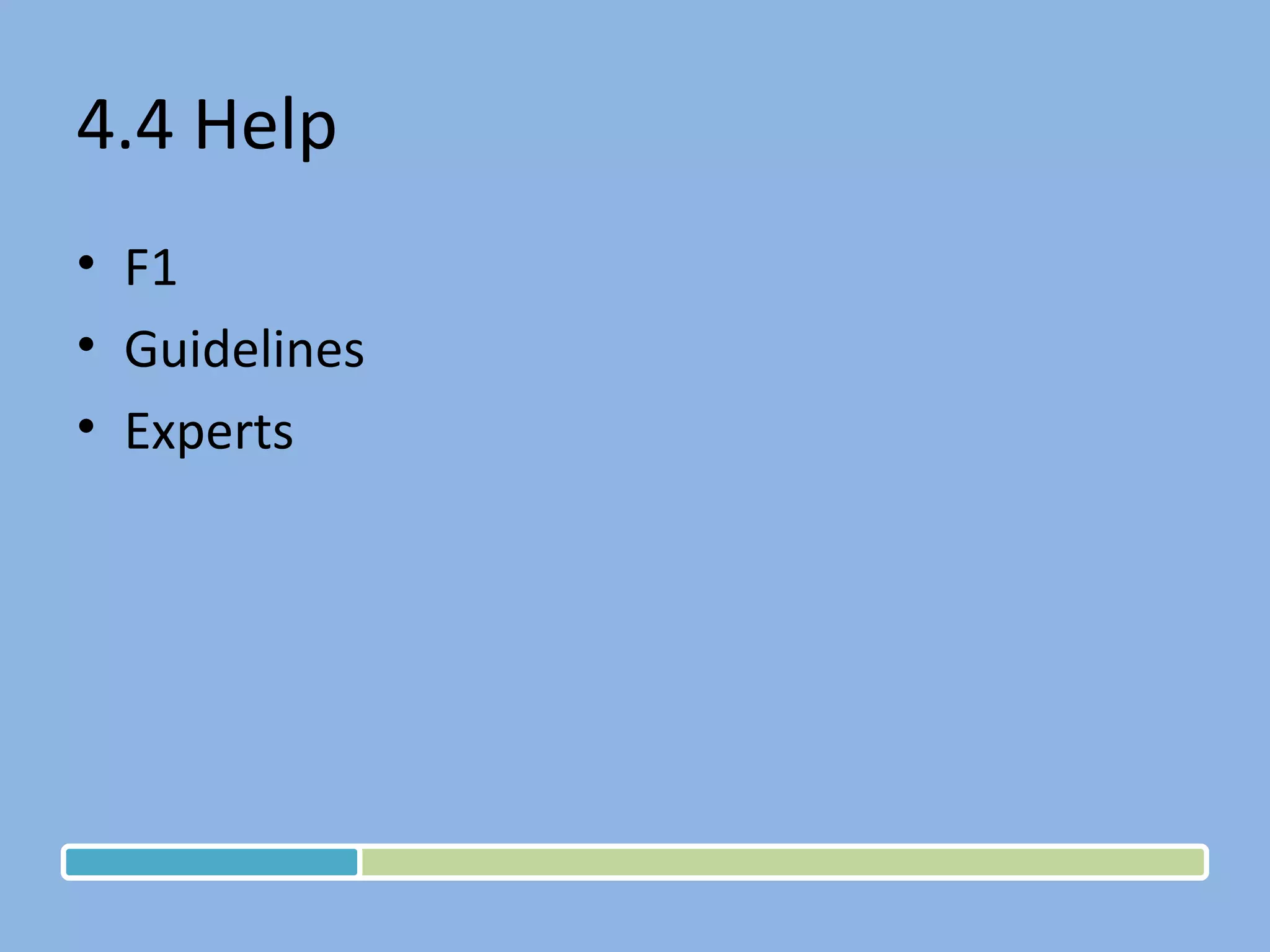 4.4 Help F1 Guidelines Experts 