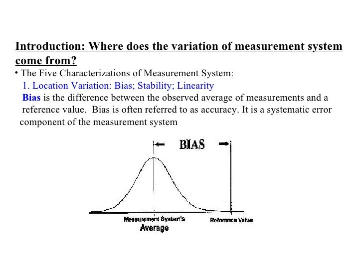 Variable Gage R&R