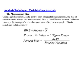 Gage Analysis 02trainingmaterialformsa (1) 111030062223-phpapp02 | PPTX