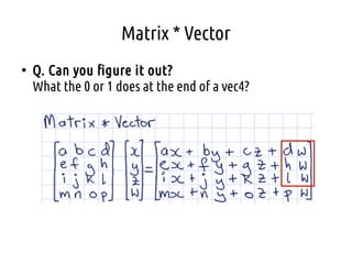 Computer Graphics - Lecture 02 transformation | PDF