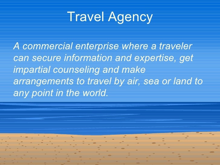 02 travel agencies and tour operators (an introduction)