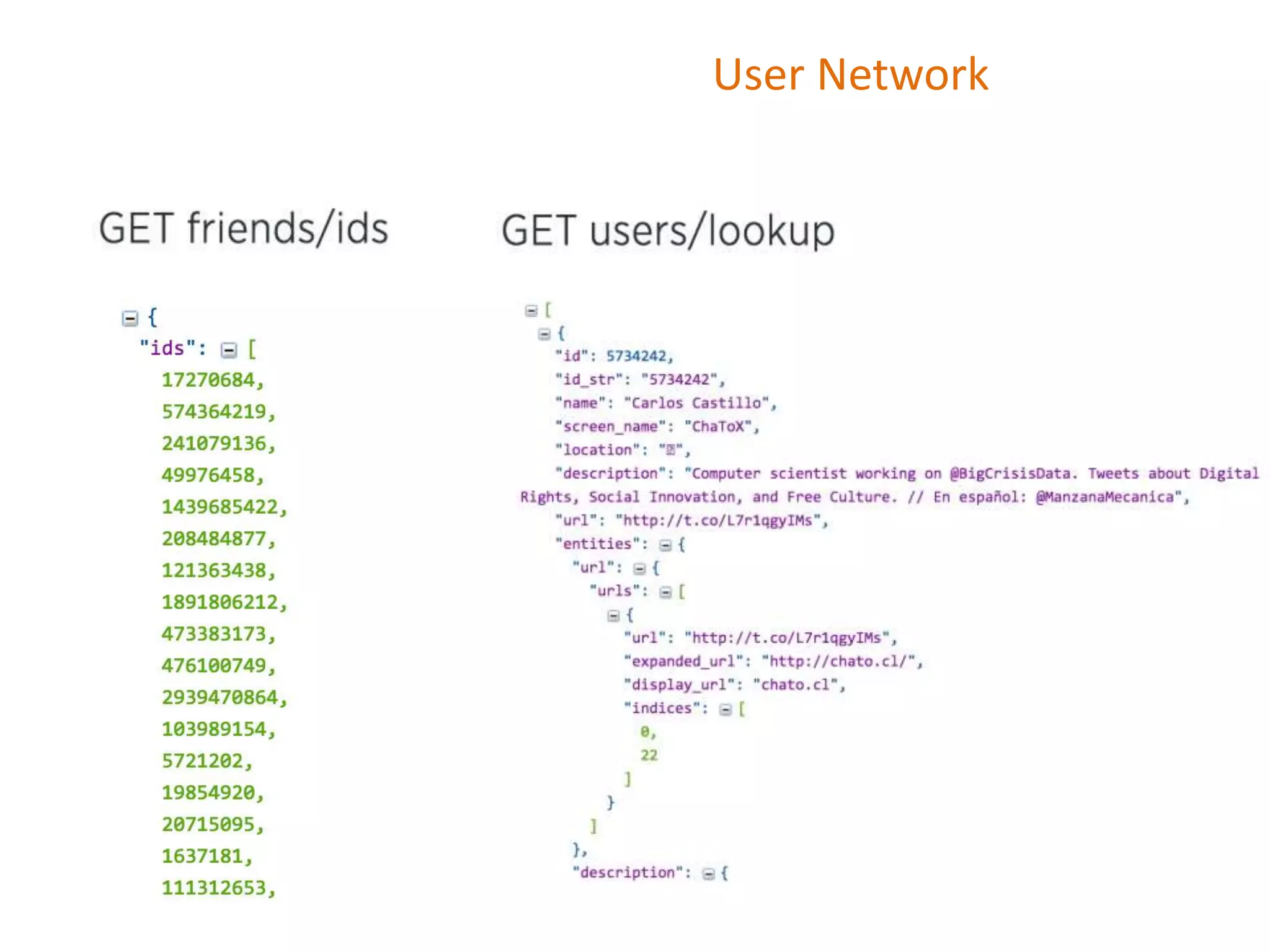 User Network
 