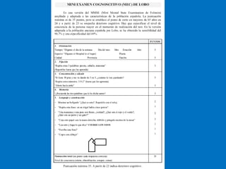 VALORACION COGNITIVA  