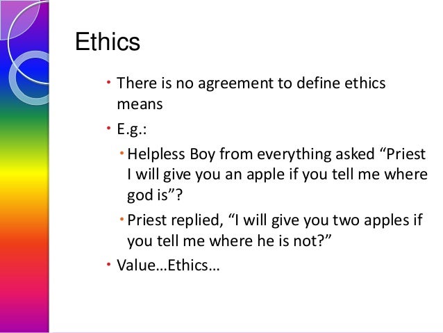 02 Value And Ethics