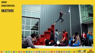 JUEGOS
CARACTERISTICAS
OBJETIVOS
 