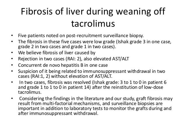 Tacrolimus Levels Liver Transplant