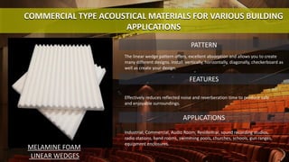 03-02-ACOUSTICAL-MATERIALS (1) acoustics | PDF