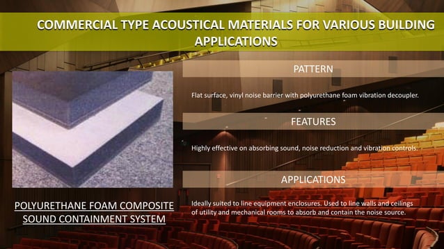 03-02-ACOUSTICAL-MATERIALS (1) acoustics | PDF