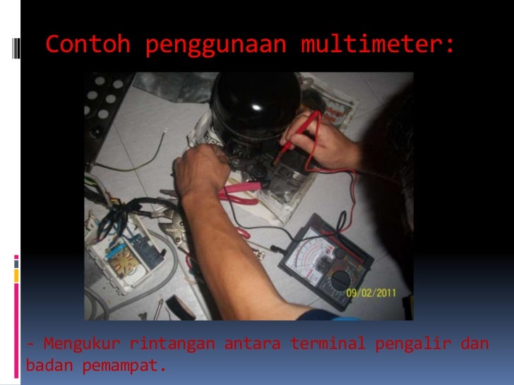 Alat Alat Pengujian Asas Elektrik