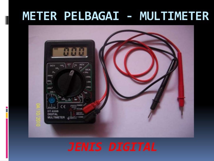 Alat Alat Pengujian Asas Elektrik