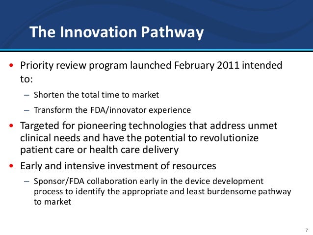 The Fda Early Feasibility Study Pilot And The Innovation Pathway
