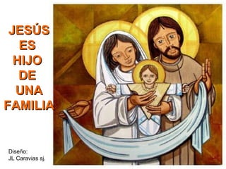 JESÚS
ES
HIJO
DE
UNA
FAMILIA

Diseño:
JL Caravias sj.

 