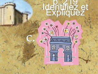 4/30/201113p. 219 Identifiez et Expliquezc.