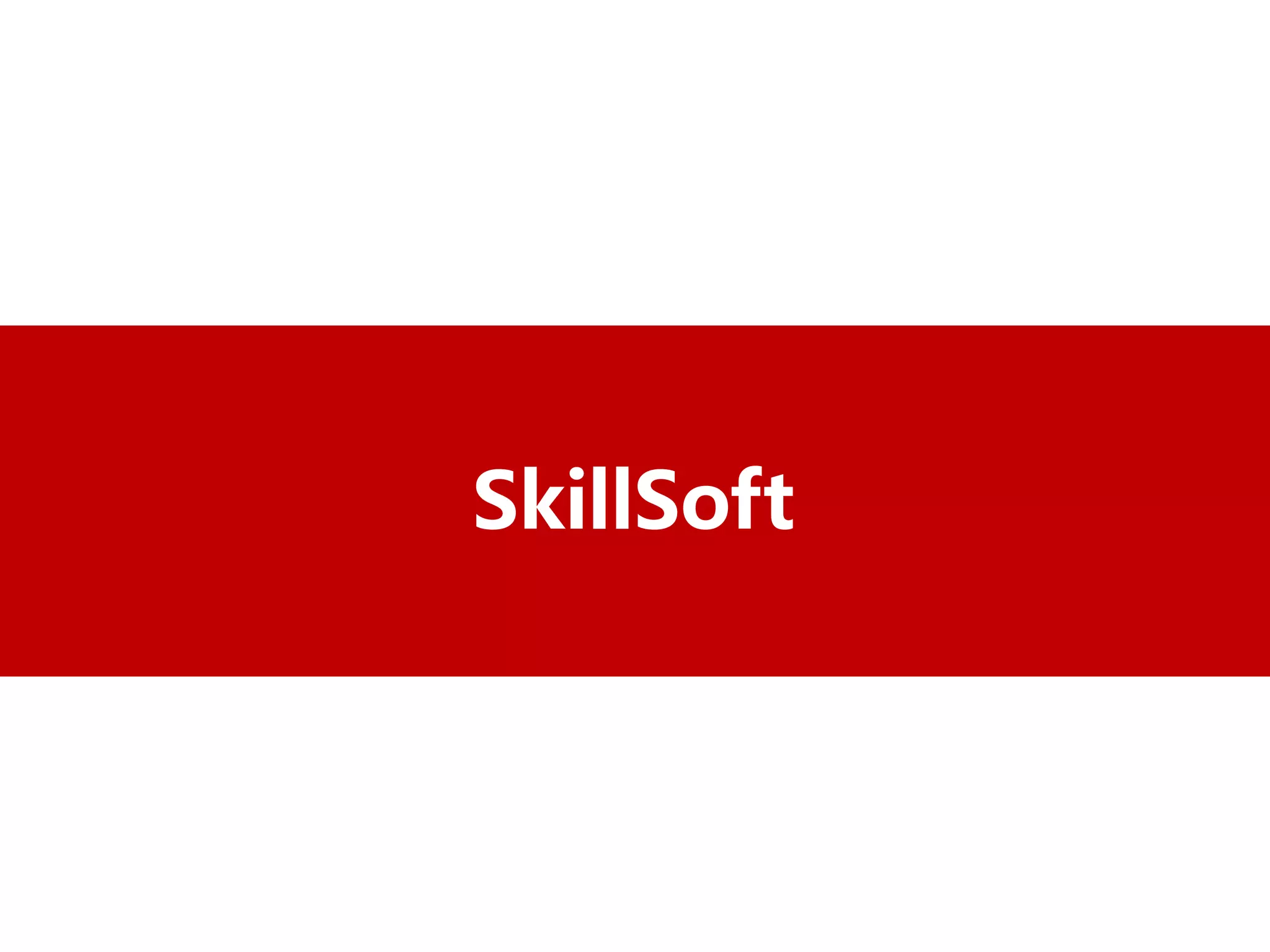 SkillSoft
 