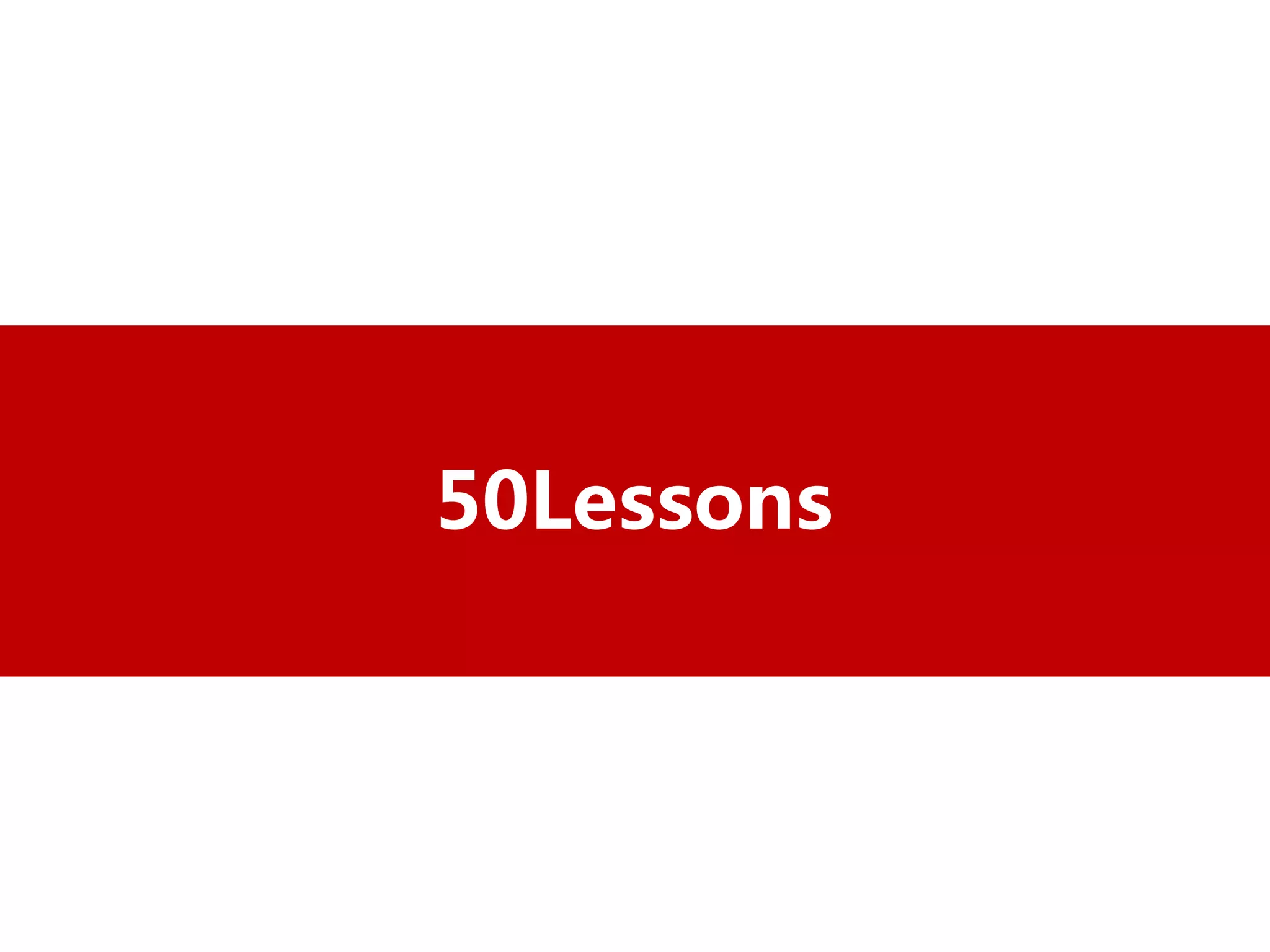 50Lessons
 