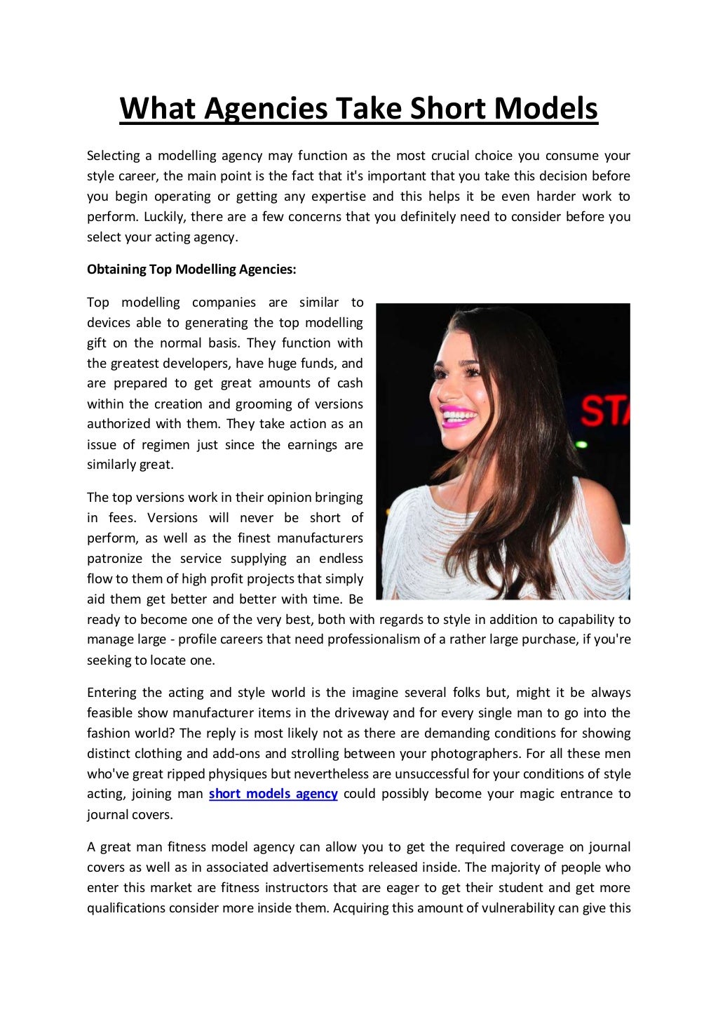 modeling agencies in virginia