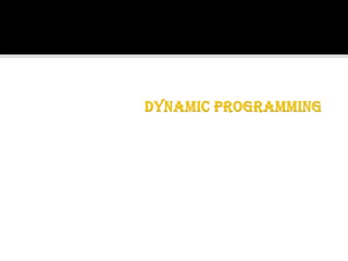 03. dynamic programming | PPT