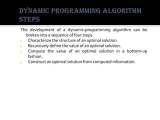 03. dynamic programming | PPT
