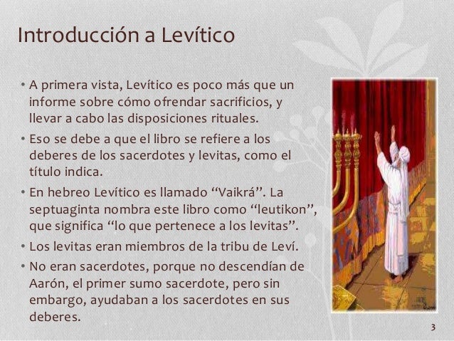 El libro de Levitico - Jeronimo Perles