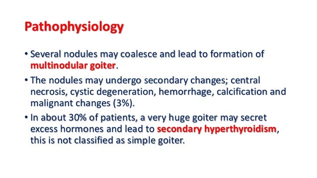 Multi goiter thyroid