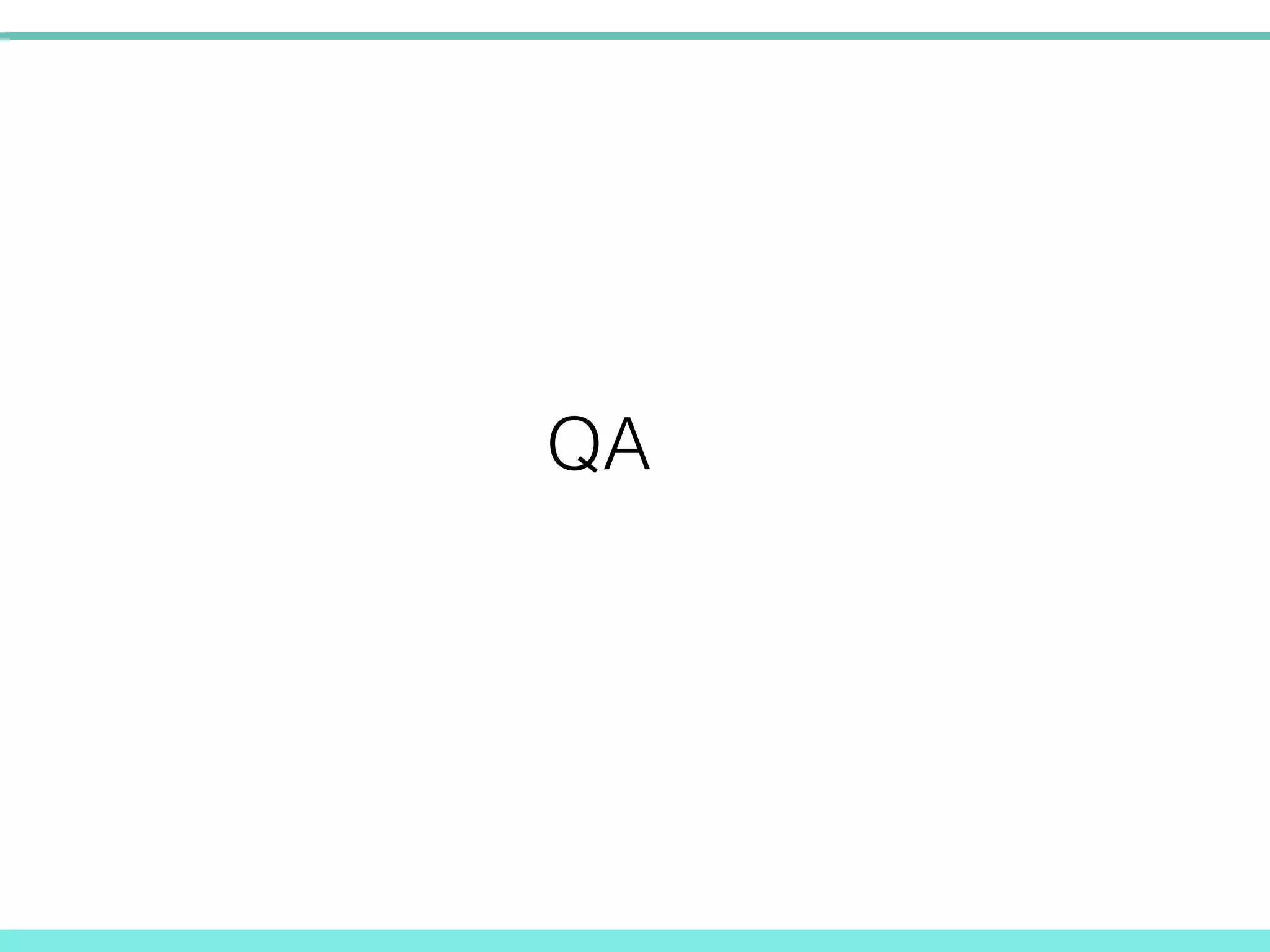 QA!
 