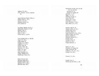 lngham, P. B., 68 n.
lves, Charles: el/aria sinjonfa,
93
jaques-Dalcroze, tmile, 67-68 y n.
Jeffress, Uoyd A., 152 n.
Jensen, A. R., 66 n.
Johnswn, Ruth M., 98
Joyce, James, 92
Kandinsky, Wassily, 53, 92 Yn.
Karkoschka, Erhardt, 1n-l78
Keyser, S. Jay, 11
Klee, Paul, 30 y n.
Koch, S., 105 n.
Kolers, Paul A., 11, 66 n.
Laban, Rudolf, 195 y n., 196-199
tang, P. H., 123 n.
Lange, James, 54
Langer, S. K., 14,80 n.
Langfeld, H. S., 67 n.
Lardner, Ring, 60
Lastman, Pieter, 107
Lawrence, F. C., 195 n.
Lestie, C. R., 44 n.
Lewis, C. l., 235
Upps, Theodor, 67 n.
Lossky, Vladimir, 29 n.
LOtzelberger, Hans, U 5 n.
Manet, Édouard, 234
Manheim, Ralph, 80 n.
MargoUs, Joseph, 181 n.
Maman, F. H. C., 105 n.
Maxwell, Clerk, 160 n.
Rembrandt van Rijn, 106, lOHOB,
110, 112, US, 223
Lucrecfa, 99, 113
Paisaje con cazador, 38
Richarels, 1. A., 75
Riggs, L. A., 27 n.
Rochberg, George, 11
Rack, lrvin, 29 n.
Rohwer, W. D., 66 n.
Rosenblith, J. l., 68 n.
Ruch, Theodore c., 105 n.
Ryle, Gilbert, 22 n., 76 n.
Saarinen, Aline 8., 99
Schapiro, Meyer, 11, 26 n.
Schüller, Sepp, 105 n.
Schwanz, Robert., 12
Segall, MarshaIJ H., 23 n., 102 n.
Sessions, Roger, 123, 176 n.
Shapero, Harold, 11
Sheppard, Richard, 91 n.
Sócrates, 61-62
Soulages, Pierre, 93
Stroop, J. R., 66 n.
Srurgis, Katharine, 11
Taylor, J. G., 29 n.
Thomson, sir George, 165
Tingle, lmrnanuel, 109
Turbayne, C. M., 47 n., 75 n.
Turing, A M., 155 n.
Urmson, J. O., 39 n.
Venable, Lucy, 11
Vermeer, Jan, 99, 108 Yn., 109
253
 