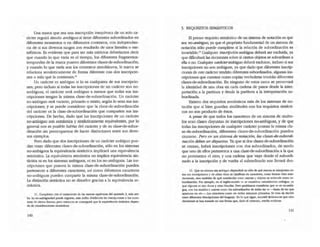 Una marca que sea una inscripci6n inequívoca de un solo ca-
rácter seguirá siendo ambislla si tiene diferentes subordinados en
diferentes momentos o en diferentes contextos, con independen-
cia de si sus diversos rangos son resulrado de usos literales o me--
tafóricos. Es evidente que para ser más estrictos debeñamos decir
que cuando lo que varía es el tiempo, los diferentes fragmentos-
temporales de la marca poseen diferenres clases-de--subordinaci6n¡
y cuando lo que vaña son los contextos simultáneos, la marca se
relaciona semánticamente de forma diferente con dos inscripcio-
nes o más que la contienen.u
Un carácter es ambiguo si 10 es cualquiera de sus inscripcio-
nes¡ pero incluso si todas las inscripciones de un carácter son no-
ambiguas, el carácter será ambiguo a menos que todas sus ins-
cripciones tengan la misma clase-de-subordinaciÓn. Un carácter
no-ambiguo será vacante, primario o mixto, según lo sean sus ins-
cripciones; y se puede considerar que la clase-de-subordinación
del carácter es la clase-de-subordinación que comparten sus ins-
cripciones. De hecho, dado que las inscripciones de un camcter
no-ambiguo son semántica y sintáaicamente equivalentes, por lo
general nos es posible hablar del carácter y de su clase-de-subor-
dinaci6n sin preocupamos de hacer distinciones entre sus diver-
sos ejemplos.
Pero dado que dos inscripciones de un carácter ambiguo pue--
den tener diferentes clases-de-subordinación, sólo en los sistemas
no-ambiguos la equivalencia sintáctica implicará una equivalencia
semántica. La equivalencia semántica no implica equivalencia sin-
táctica ni en los sistemas ambiguos, ni en los no-ambiguos. las ins-
cripciones que poseen la misma clase-de-subordinación pueden
pertenecer a diferentes caracteres, así como diferentes caracteres
no-ambiguos pueden compartir la misma dase-de-subordinaci6n.
La distinción sintáctica no se disuelve gracias a la equivalencia se-
mántica.
1I. Comp;li~ con el tn.WTLiento de las marcas equivocas del aparado 2, nd$ arri·
bao La no-ambigiledad puede Iogratx, nd$ :urlba dividiendo las in5a1pcione!L O los carac-
teres de clel'lll5 fonn.as; pero ~ se conseguid que la equJva~nda slntktlca depen.
da. de considcr.ociQnr;s ~ndnDc:as.
140
5. REQUISITOS sEMÁNIlcos
El primer requisito semántico de un sistema de notación es que
sea no-ambiguo, ya que el propósito fundamental de un sistema de
notaci6n sólo puede cumplirse si la relación de subordinación es
invariable.L2 CUalquier inscripción ambigua debed ser excluida, ya
que dificultará las decisiones sobre si ciertos objetos se subordinan a
ella o no. Cualquier canícterambiguo deberá excluirse, incluso si sus
inscripciones no son ambiguas, ya que dado que diferentes inscrip-
ciones de este carácter letldrán diferentes subordinadas, algunas ins-
oipciones que cuenten como copias verdaderas tencldn diferentes
dases-de-subordinaci6n. En ninguno de estos casos se preservad
la identidad de una obra en cada cadena de pasos desde la inter:
precación a la partirura y desde ~a partitura a la interpretaci6n su-
bordinada.
Existen dos requisitos semánticos más de los sistemas de no-
tación que si bien guardan similirudes con los requisitos sintácti-
cos no son producto de ~[os.
A pesar de que todos los caracteres de un sistema de simbo-
los sean dases disyuntas de inscripciones no-ambiguas, y de que
todas las inscripciones de cualquier carácter posean la misma cla-
se-de-subordinación, diferentes dases-rle-subordinaci6n pueden
cruzarse. Pero en un sistema de notación, las clases-de-subordi-
nación deben ser disyuntas. Ya que si dos clases-de-subordinaci6n
se cruzan, habrá inscripciones con dos subordinados, de modo
que uno de ellos pertenezca a una clase-de-subordinaci6n a la que
no pertenezca el otro¡ y una cadena que vaya desde el subordi-
nado a la inscripci6n y de vuelta al subordinado nos llevará des-
12. ~ un sistema 8eI ambiguo depended no sólo de ~ marcas se Rcrpm2n (D-
IDO SUS insaipdones Yde cómo &!as se cbsifan en caraaera, como hert>os vislo ante-
rionnI:nte, sino rambitn de quo! 00I'I'ebd6n o:ntre m:m:as y ~OS se entiende mmo su·
bon:inx:i6n. Por ejemplo, en el ~ido oC- se consi<lera natul'llmente ambigua, Y"
que alguruu 00 100 duru y ouu bandat. Pero podñamos oonsidcn.r que 00 es l"tCHUl1bi-
gua, con los sonidos-<: suaves como los suboldinados de LOdas las <- ---huta de las que
aparecen en -a--. 1.01 carxtelCS CCflO -ct> :Ierim etLlQnCes primarios. se trolla de: decidir
enue diferentes dc:scripdoncs del lenguaje. En lo que sigue, ullllre Iiciwneme que tales
decisiones:;e ~ LOmado en wu. forma que, dado el <:OntenO. ruult1 t.vldcnte.
141
 